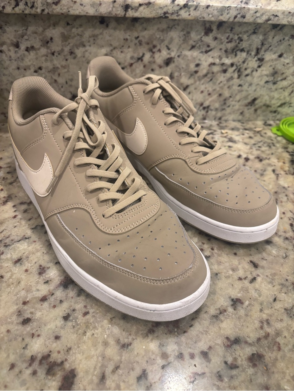 Nike Court Vision Low men's size 13 tan